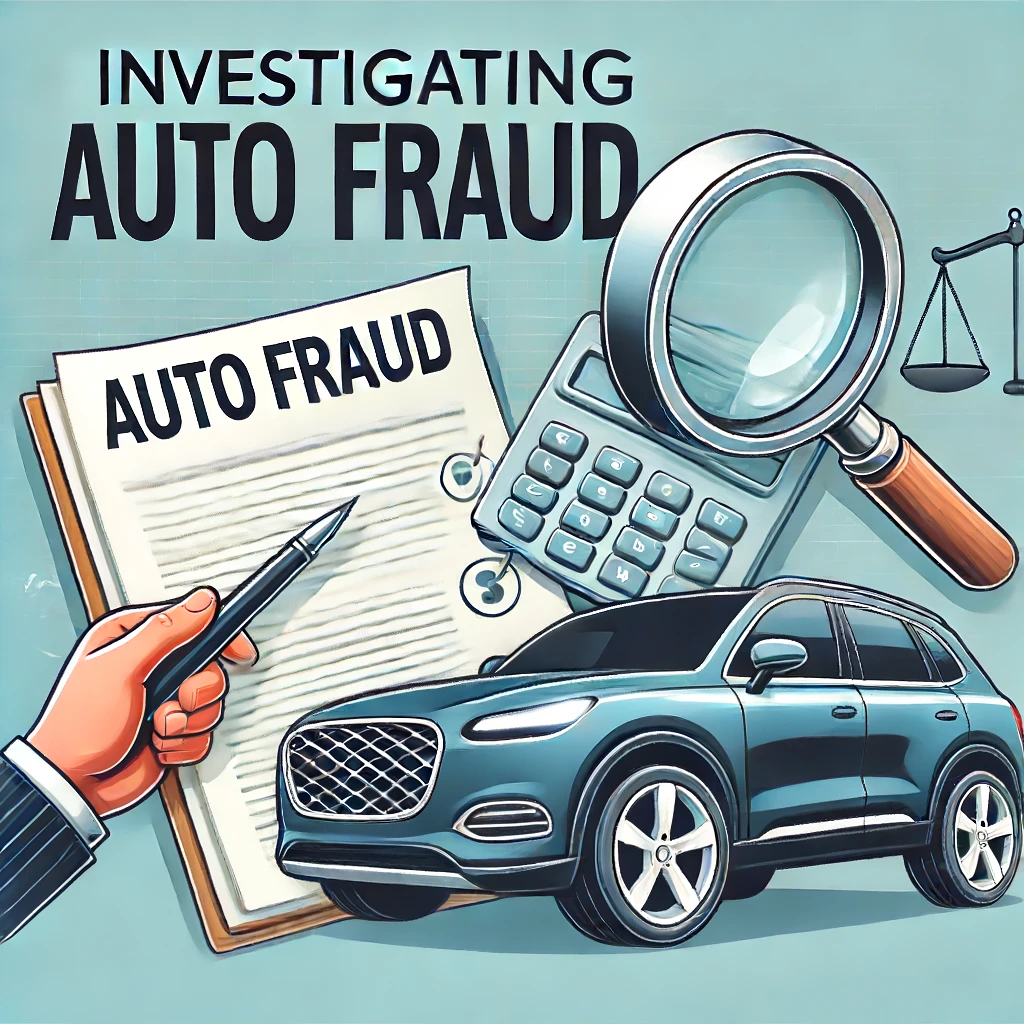 Investigating Auto Fraud: Steps and Tools