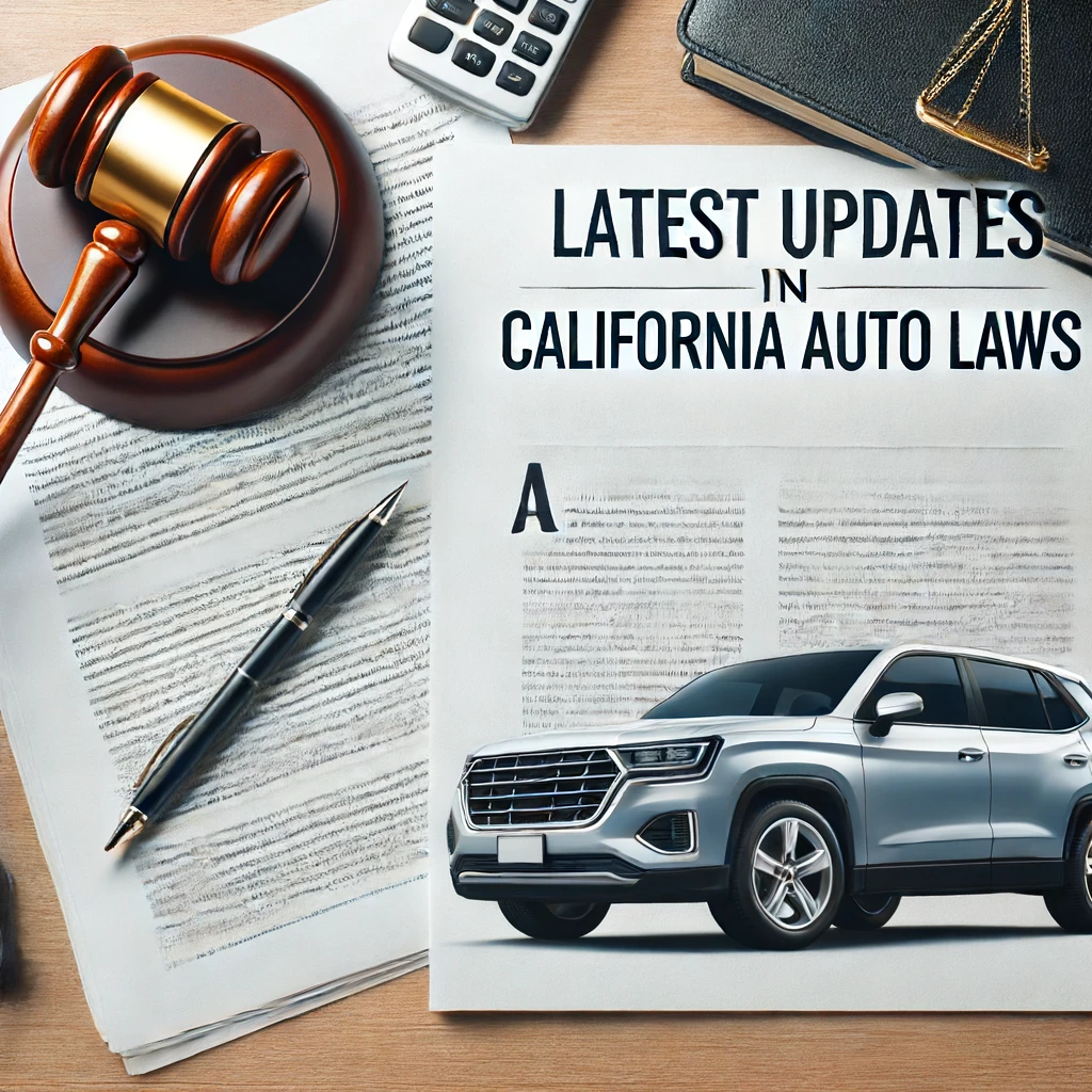 Latest Updates and Changes in California Auto Laws